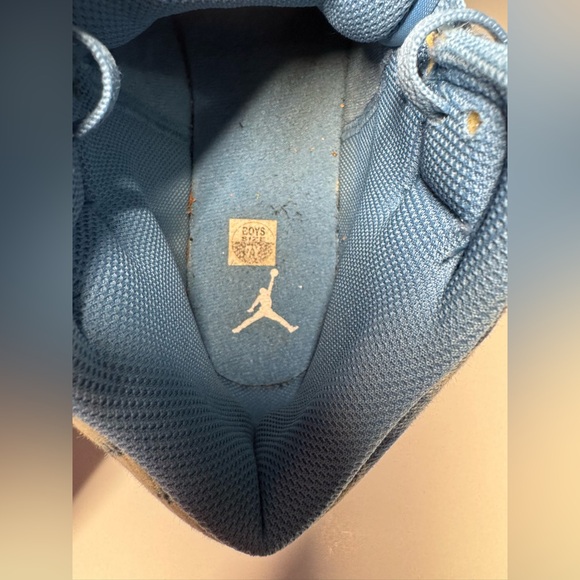 Air Jordan 1 Mid GS Washed Denim, lightly Used Sz 7Y - Picture 15 of 15